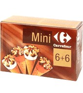 Miniconos Vai/choco Carrefour 12 Ud.