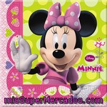 Minnie Servilletas Decoradas 33x33 Cm Paquete 20 Unidades