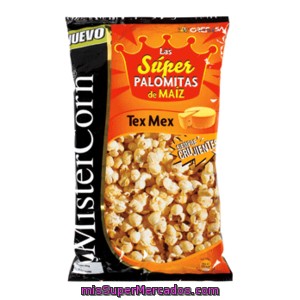 Mister Corn Palomitas De Maiz Tex Mex Bolsa 90 Gr