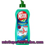 Mistol Lavavajillas A Mano Concentrado Higiene Total Contra Grasa E Incrustaciones Botella 620 Ml