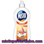 Mistol Lavavajillas A Mano Diluido Original Contra Grasa E Incrustaciones Botella 900 Ml
