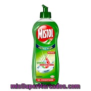 Mistol Lavavajillas Mano Concentrado Ultra Plus Botella 620 Ml