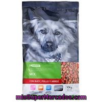 Mix De Buey-pollo-arroz Eroski Friends, Saco 10 Kg