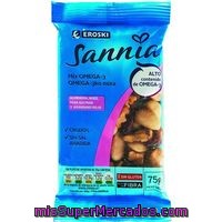 Mix De Frutos Secos Omega 3 Eroski Sannia, Bolsa 75 G