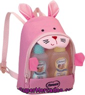 Mochila Rosa Para Bebé (leche Hidratante, Champú, Colonia Y Jabón) Nenuco 1 Ud.