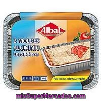 Molde Aluminio Para Ensaladera Albal 2 Unidades