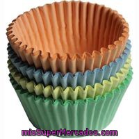 Molde De Cupcakes De Colores Sil, Pack 30 Unid.