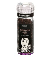 Molinillo De Pimienta Negra Carmencita 42 G.