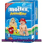 Moltex Aqua Kids Pañal Bañador Desechable 11 A 15 Kg Paquete 11 Unidades