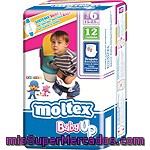 Moltex Baby Up Pañales De 15 A 23 Kg Bolsa 12 Unidades