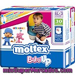 Moltex Baby Up Pañales De 15 A 23 Kg Talla 6 Bolsa 30 Unidades