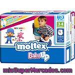 Moltex Baby Up Pañales De 9 A 16 Kg Talla 5 Bolsa 34 Unidades