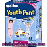 Moltex Pañal De Noche 4-7 Años 15u