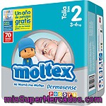 Moltex Premium Pañales De 3 A 6 Kg Talla 2 Paquete 70 Unidades