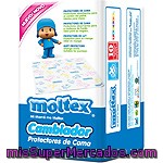 Moltex Protector De Cama Pocoyó Cambiador 60x60 Cm Bolsa 10 Unidades