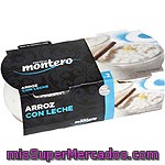 Montero Arroz Con Leche Pack 2 Unidades 125 G