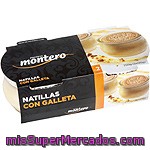 Montero Natillas Con Galletas Pack 2 Unds. 125 G