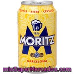 Moritz Cerveza Rubia Nacional Lata 33 Cl