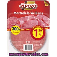 Mortadela Siciliana Elpozo, Bandeja 300 G
