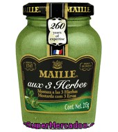 Mostaza Verde 3 Hierbas Maille 215 G.