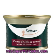 Mousse De Hígado De Pato Delicass 130 G.