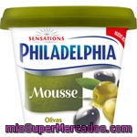 Mousse De Queso Y Olivas Negras Y Verdes Para Untar Philadelphia Sensations 140 Gramos