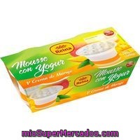 Mousse De Yogur-mango Reina, Pack 2x90 G