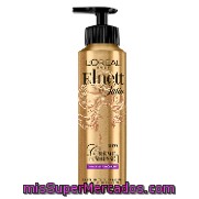 Mousse Espuma Rizos + Fijación Fuerte Satin L'oréal-elnett 200 Ml.