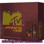 Mtv Jamming Vibe Eau De Toilette Natural Masculina Spray 50 Ml + Desodorante Spray 200 Ml