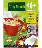 Muesli Con Frutas Carrefour 750 G.