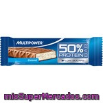 Multipower Barrita 50% Proteína Baja En Azúcares Sabor Coco Envase 50 G