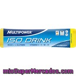 Multipower Iso Drink Bebida Isotónica Hidratación Con Vitaminas Sabor Limón Envase 35 G