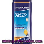 Multipower Jelly Gelatina Rica En Carbohidratos Con Cafeína Natural Sabor Naranja Envase 41 G