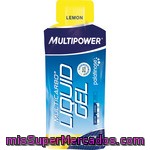 Multipower Multicarbo Gel Líquido Suplemento Con Carbohidratos Sabor Limón Envase 65 G