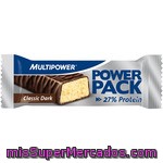 Multipower Power Pack Barrita 27% Proteína Sabor Chocolate Negro Envase 35 G