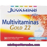 Multivitaminas Gold 22 Sin Azúcares Juvamine 30 Ud.