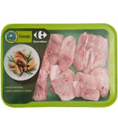 Muslo Troceado De Conejo Carrefour Calidad Y Origen Bandeja De 400.0 G. Aprox