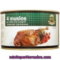 Muslos De Pato En Confit Martiko, 4 Unid., Lata 1,4 Kg