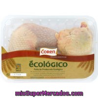 Muslos De Pollo Ecológico Coren, Bandeja Peso Aprox. 1,00 Kg