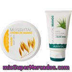 Mussvital Pack Crema De Manos 200ml+ Tubo 50ml Con Té Verde, Vitamina E Y Aloe Vera 1 Unidad