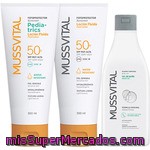 Mussvital Pediatrics Fotoprotectores Lociones Fluidas Spf 50+ Para Pieles Sensibles: De Adultos Y 1 Niños Pack 2 Unidades