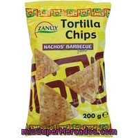 Nachos Barbacoa Zanuy, Bolsa 200 G