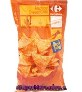 Nachos Sweet Chili Carrefour 200 G.