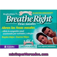 Nas Vicks Breath Right, Caja 8 Unid.