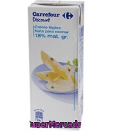 Nata Para Cocinar 18% Mg Carrefour Discount 200 Ml.