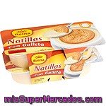 Natillas Con Galleta Reina, Pack 4x125 G