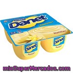 Natillas De Vainilla Danone - Danet Pack De 4x125 G.