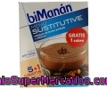 Natillas Sabor Praliné Bimanán Sustitutive 5 Sobres 312 Gramos