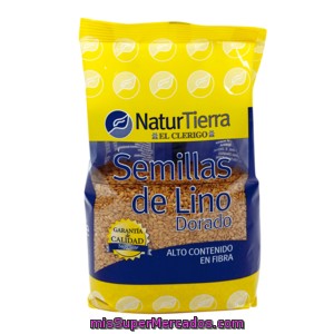 Natur Tierra Semillas De Lino Bolsa 400 Gr