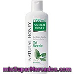 Natural Honey Gel De Baño Té Verde Bote 750 Ml